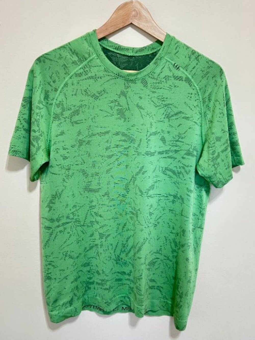 Lululemon Men's Metal Vent Tech Short Sleeve Shirt 2.0 Green Size S